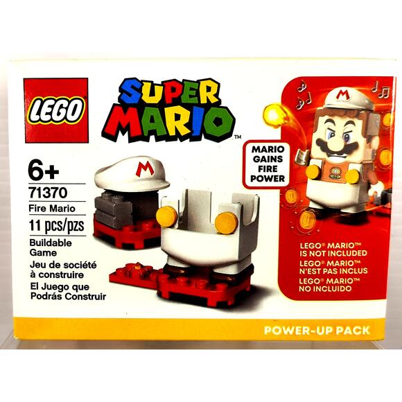 LEGO 71370 Super Mario FIRE MARIO Power-Up Pack, New, See Pics/Descr. - Picture 1 of 7